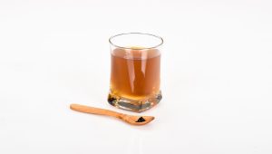 shilajit dilué dans de l'eau