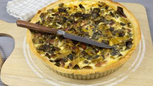 tarte aux poireaux
