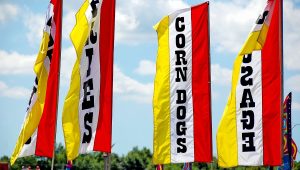 drapeau publicitaire